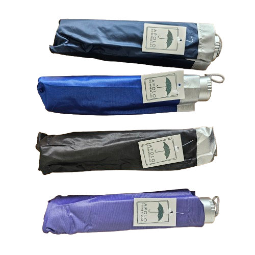 Sombrilla Resistente Pequeña Manual Compacta Apolo – Portátil con Protección UV - N01