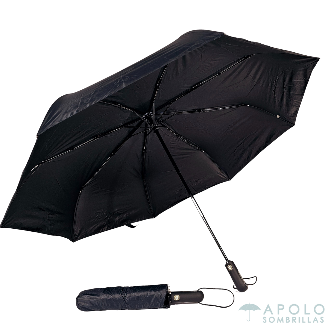 Sombrilla Grande Top Executive Doble Automática de Bolso 27” N12 – Plegable, Resistente al Viento y con Filtro UV para Eventos