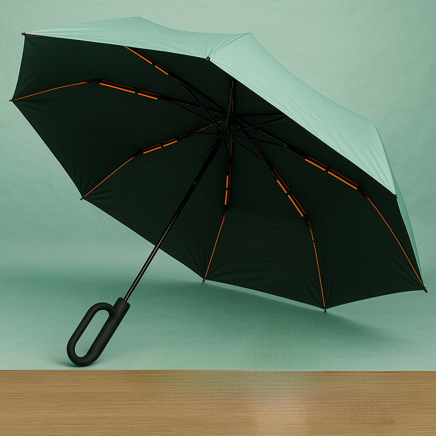 Sombrilla Grande Clip Doble Automática Premium 23” N10 – Resistente, Compacta y con Protección UV para Todo Clima