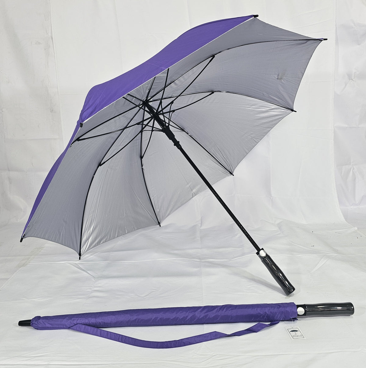 Sombrilla Grande Automática Tipo Golf Premium Apolo con Protección UV 30"- Ref: N04