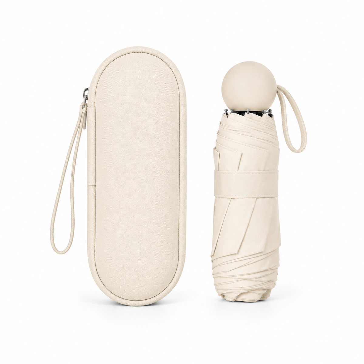 Sombrilla Mini Pocket Bola Ref: N21 – Compacta, Elegante y Practica