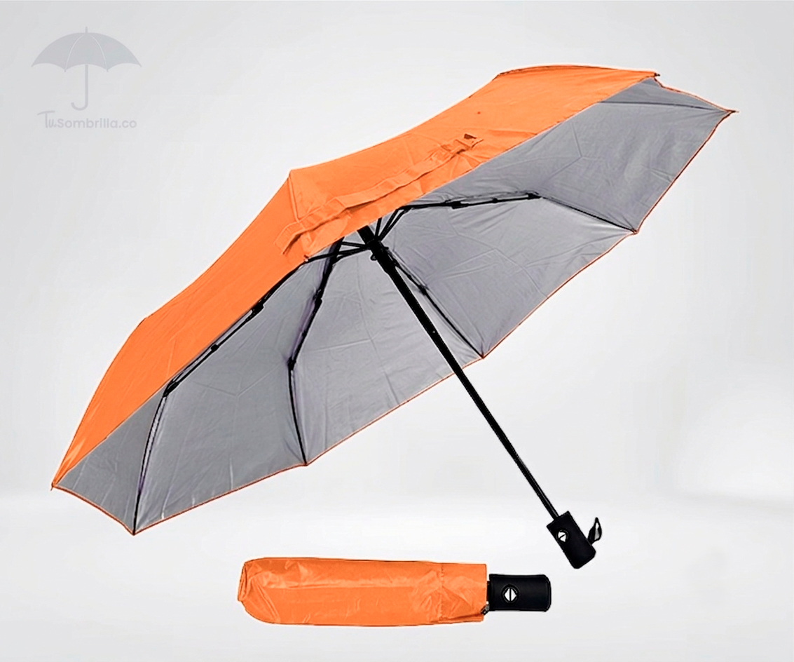 Sombrilla Doble Automática de Bolso Apolo 21" - Ref: N02