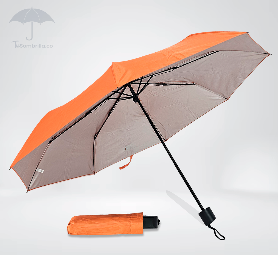 Sombrilla Manual de Bolso Apolo 21" - Ref: N03 – Compacta, Resistente y Estilo para Eventos