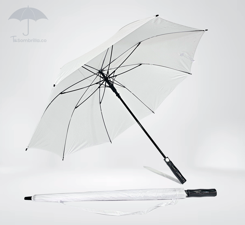 Sombrilla Grande Automática Tipo Golf Premium Apolo con Protección UV 30"- Ref: N04