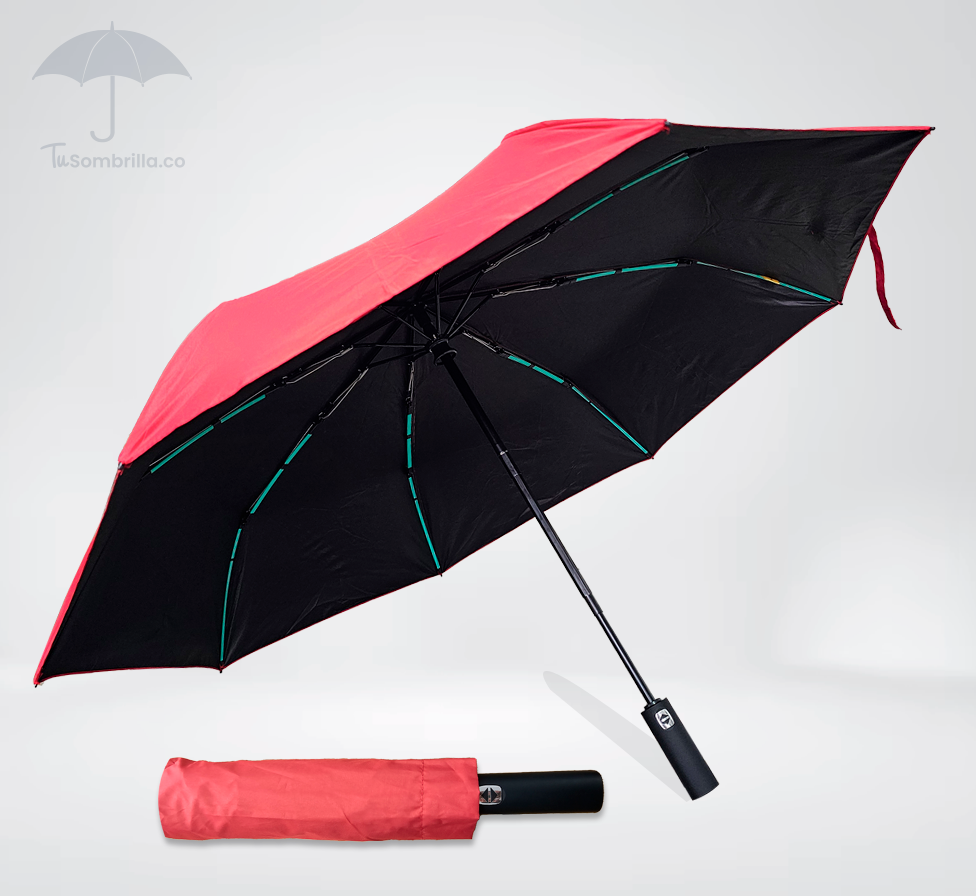 Sombrilla Resistente Ultra Force de Bolso Automática 23” - Ref:  N14 – Compacta, con Protección UV y Ideal para Eventos