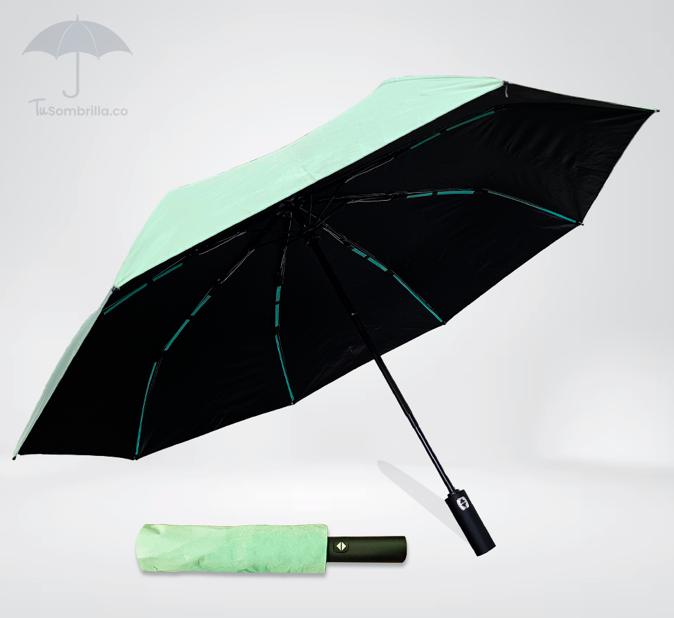 Sombrilla Resistente Ultra Force de Bolso Automática 23” - Ref:  N14 – Compacta, con Protección UV y Ideal para Eventos
