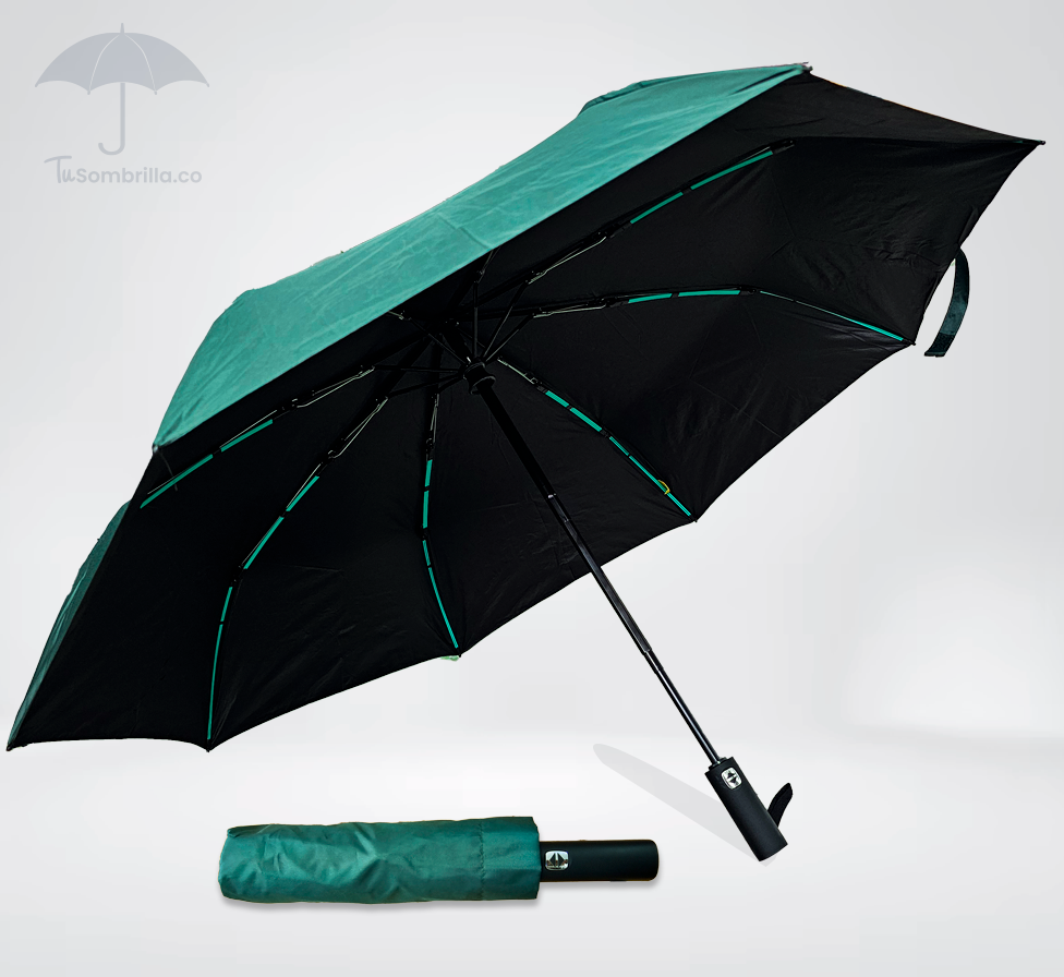 Sombrilla Resistente Ultra Force de Bolso Automática 23” - Ref:  N14 – Compacta, con Protección UV y Ideal para Eventos