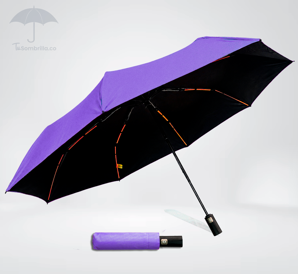 Sombrilla de Bolso Doble Automática Premium - Ref: N20