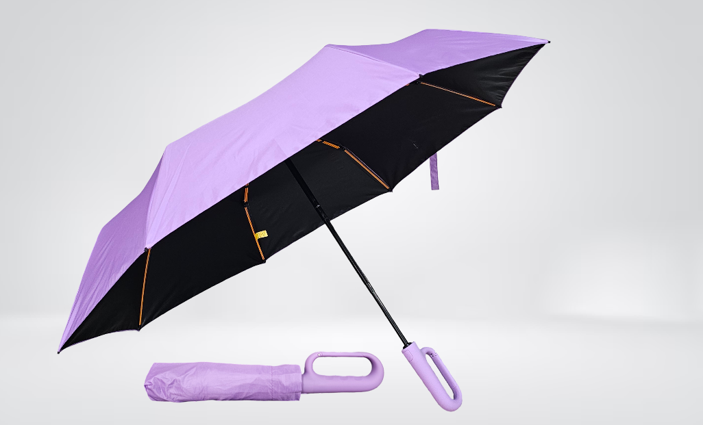 Sombrilla Grande Clip Doble Automática Premium 23” - Ref: N10 – Resistente, Compacta y con Protección UV para Todo Clima