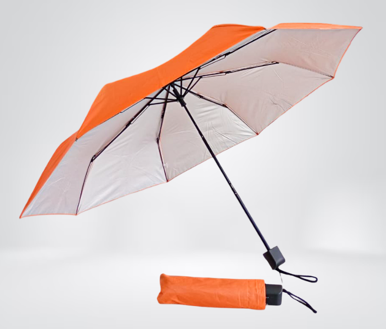 Sombrilla Manual de Bolso Apolo 21" - Ref: N03 – Compacta, Resistente y Estilo para Eventos
