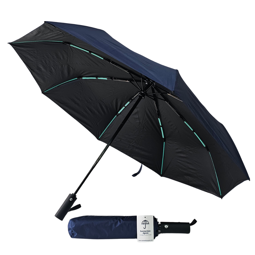 Sombrilla Resistente Ultra Force de Bolso Automática 23” N14 – Compacta, con Protección UV y Ideal para Eventos