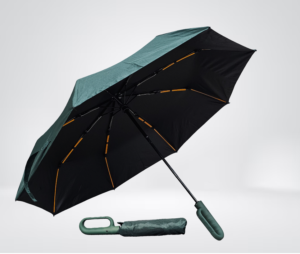 Sombrilla Resistente Ultra Force de Bolso Automática 23” - Ref:  N14 – Compacta, con Protección UV y Ideal para Eventos
