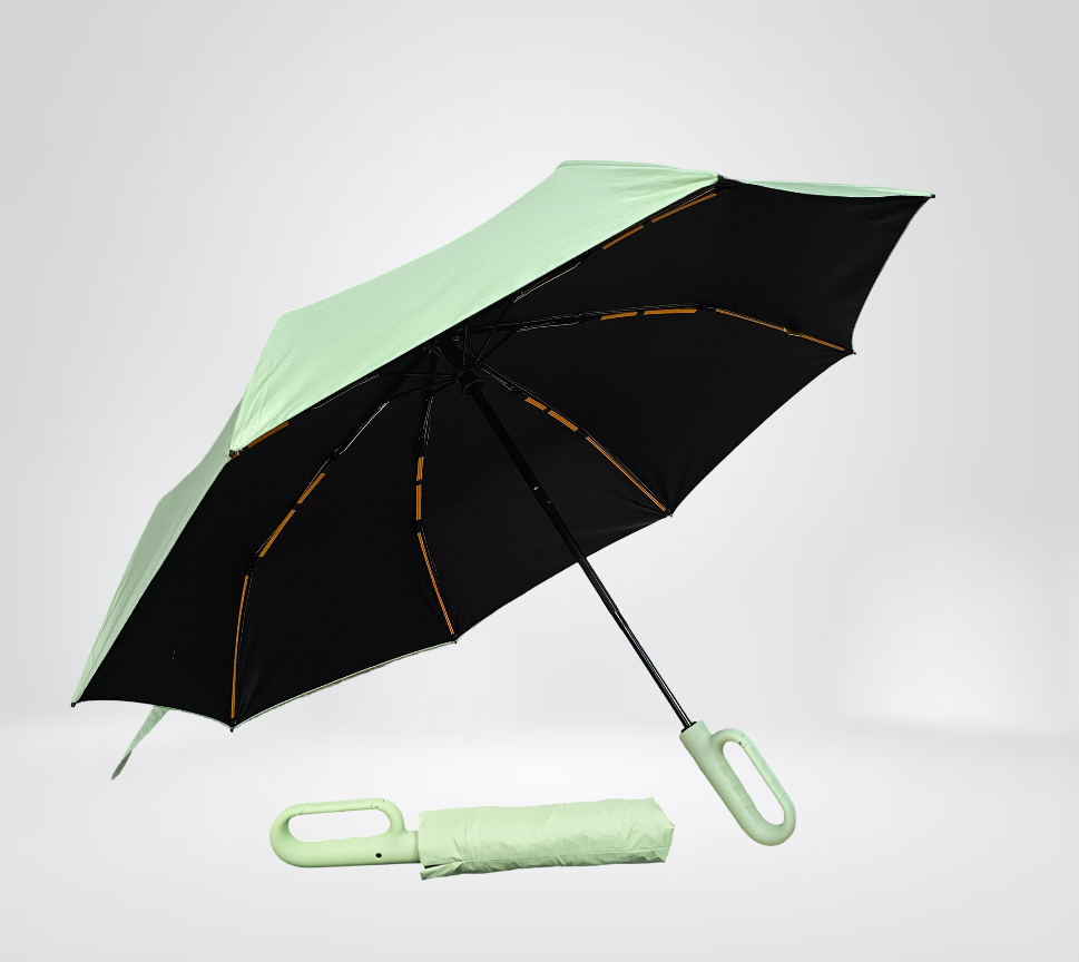 Sombrilla Grande Clip Doble Automática Premium 23” - Ref: N10 – Resistente, Compacta y con Protección UV para Todo Clima